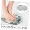 CIYODO Portable Bathroom Scale Accurate Digital Weight Scale Mini Led Display for Daily Use and Health Monitoring view 3