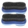 SHERCHPRY 2pcs Laundry Brush Double-sided Clothes Cleaning Shoes Scrubbing Brush Comfortable Grip Home Laundry view 1