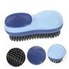 SHERCHPRY 2pcs Laundry Brush Double-sided Clothes Cleaning Shoes Scrubbing Brush Comfortable Grip Home Laundry view 4
