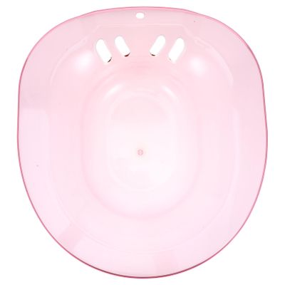 KOMBIUDA Plastic Sitz Bath Basin for Toilet Seat for Postpartum Care and Comfortable Soak at Home