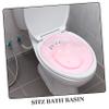 KOMBIUDA Plastic Sitz Bath Basin for Toilet Seat for Postpartum Care and Comfortable Soak at Home view 3