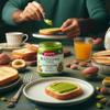 Italian Pistachio Cream Spread with 45% Pistachio and Extra Virgion Olive Oil, 600g (Pack of 6) view 2