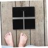 Yardenfun 1pc USB Rechargeable Digital Body Weight Scale Practical Fitness Management Scale Black Accurate Measurement for Household Use Energy Saving and Durable Design view 4