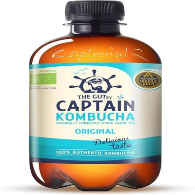 The Gutsy Captain Kombucha Original 12 x 400ml