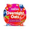 OATSU | Summer Berry Overnight Oats | Ready To Eat Plant-Based Protein-Packed Instant Breakfast Cereal | Low-Sugar, Fibre-Rich | Ready-to-Eat Porridge (8 Pots) view 1