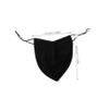 LRXIYODE Breathable Beard Cover for Men Black Polyester Face with Detachable Design Stylish and Sleek Beard Protection for Outdoor Use and Daily Wear view 2