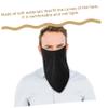 LRXIYODE Breathable Beard Cover for Men Black Polyester Face with Detachable Design Stylish and Sleek Beard Protection for Outdoor Use and Daily Wear view 4