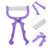 BESTYASH Manual Facial Hair Removal Tool with Sturdy Abs Material for Removing Excess Hair from The Root Random Color view 2