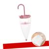 Warmhm 2 pcs Creative Umbrella Shaped Dehumidification Box Moisture Absorber for Wardrobe Closet Car Bedroom Pink Space Saving Design with Calcium Particles for Efficient Damp Control view 4