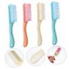 HEALEEP 4pcs Cleaning Brush Laundry Brush Shoes Long Handle Cleaning for Clothes Cleaner Portable Lint Remover Clothes Random Color view 4