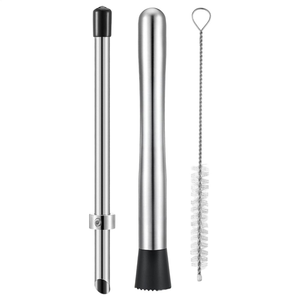 Lemonade Straw Puncher Stainless Steel Straw Lid Punching Tools 3 Pieces