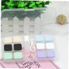 HEALEEP Elegant Soft Pouch Glasses Case Contact Lenses Holder Box Lens Storage Kit view 3