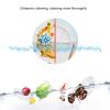 Majatou Household Mini Dishwasher, USB Mini Ultrasonic Dishwasher for Small Apartment Office and Home Kitchen (Green) view 3