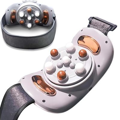 YSFW Electric Abdominal Massager, Bianstone Automatic Abdominal Massager with 15mm Massage Head, Adjustable 3 Levels Intensity and 5 Modes, for Abdominal, Back, Neck and Legs
