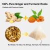 50 Ginger Turmeric Tea Bags Premium Herbal Turmeric and Ginger Tea for Digestion and Immune Support, Caffeine-Free view 3