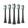 Tooth Brush Heads Compatible For Aquasonic Black Series Pro Vibe Series Duo Pro Series Electric Toothbrush Heads Replacement Refill Bristle(5pcs black) view 1