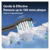 Tooth Brush Heads Compatible For Aquasonic Black Series Pro Vibe Series Duo Pro Series Electric Toothbrush Heads Replacement Refill Bristle(5pcs black) view 2
