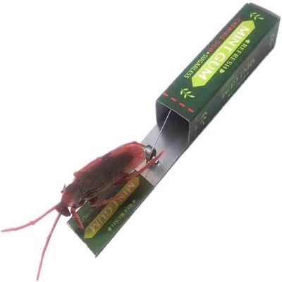 5PCS Roaches Prank Chewing Gum Spoof Cockroach Head Toys Gadget Insert Fake Practical Joke with Package Realistic Shocking Pull Trick Novelty Adult Funny Halloween Fool's Day Party Favors