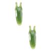 Homoyoyo 2pcs Natural Resin Nose Massager for Massage Nose Scraper Tool Two-pronged Design for Gua Sha and Relief view 1