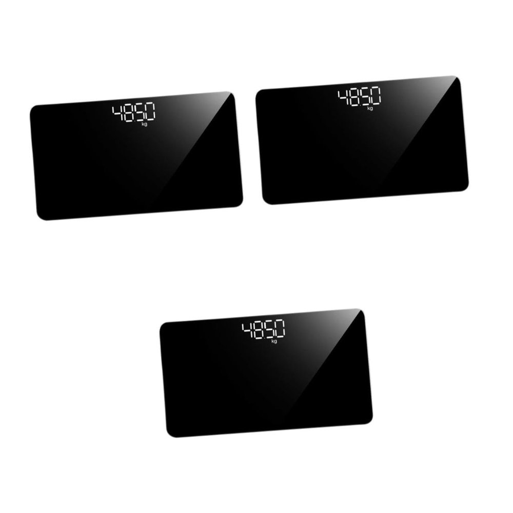 Anneome 3pcs Digital Weight Scales Portable Mini Chargeable Electronic Scale for Home Use Convenient Travel Tool