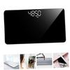 DECOMELODY 3pcs Portable Weight Scale Digital Rechargeable Body Weighing Scale for Travel Home Fitness Accurate Weight Balance Function view 3