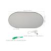 Gogogmee Digital Body Weight Scale Portable High Precision Tempered Glass with LED Display for Accurate Weighing Stylish Bathroom Scale for Home Use and Health Monitoring view 2