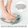 Gogogmee Digital Body Weight Scale Portable High Precision Tempered Glass with LED Display for Accurate Weighing Stylish Bathroom Scale for Home Use and Health Monitoring view 3