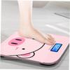 BIUDECO 1PC Cartoon Body Weight Scale USB Charging with Intelligent Sensor Tempered Cute Design for Home Use for Family and Friends view 4
