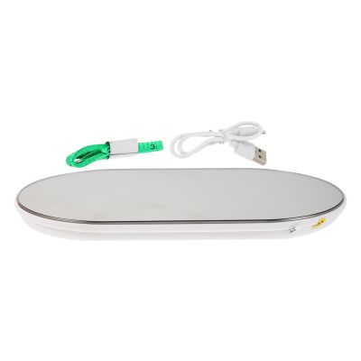DECOMELODY Compact Digital Bathroom Scale Accurate Weighing Machine with Tempered Glass Design for Body Weight Tracking Lightweight Travel Friendly Reliable Accuracy for Health Monitoring