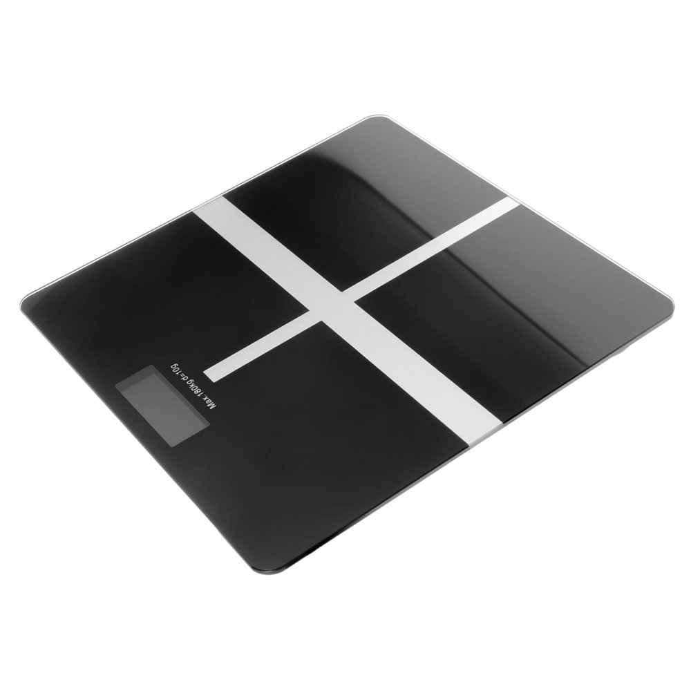 COLLBATH 1pc USB Rechargeable Electronic Scale High Precision Home Weighing Scale with Tempered Surface Accurate Weight Monitoring for Household Use