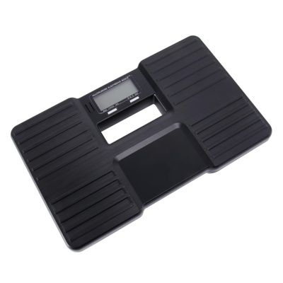WOONEKY Digital Baggage Body Weight Scale Capacity Multi Functional Household Weight Scale with Backlight Easy Readings Lb Conversion Auto Shutdown Black