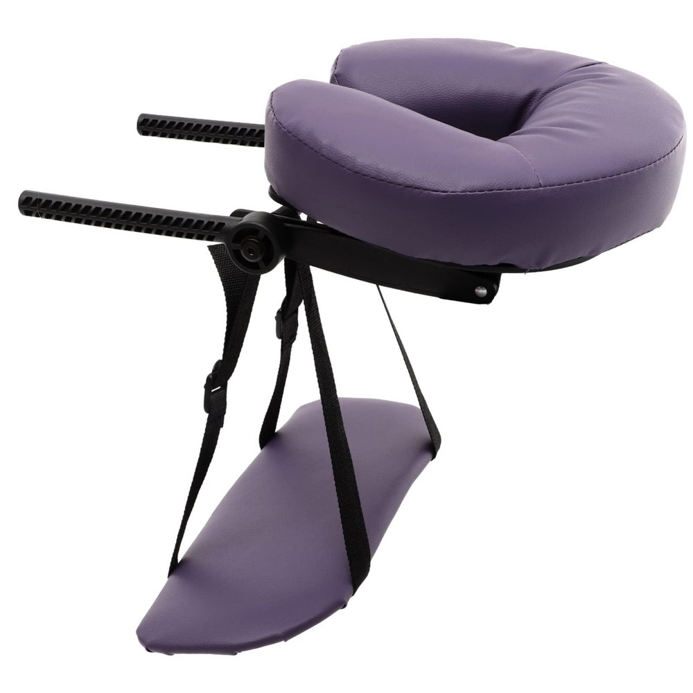 FOMIYES Massage Table Face Down Pillow U-Shaped Face Support Pad for Spa and Therapy Comfortable Massage Headrest Cushion for Beauty Salon