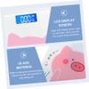COMPUKAS Rechargeable Cartoon Body Weight Scale Accurate Digital Bathroom Scale for Adults Made with Durable Tempered High Precision Measurement Household Tool for Family Use view 4