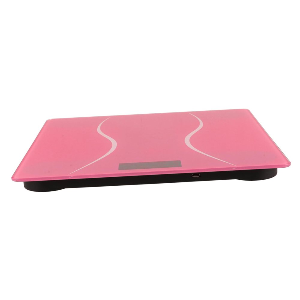 Anneome Digital Bathroom Scale Highly Accurate Weighing Scale Rechargeable Design for Body Weight Decor for Students and Adults Sleek and Versatile