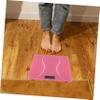 Anneome Digital Bathroom Scale Highly Accurate Weighing Scale Rechargeable Design for Body Weight Decor for Students and Adults Sleek and Versatile view 4