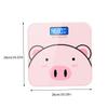BELLIFFY Electronic Body Weight Scale for Accurate Health Measurement Multi-function Cartoon Supports 0.2-180kg with Tempered Glass Surface and USB Charging Gift for Family and Friends view 2