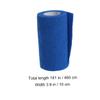 MUCKLILY Pet Elastic Self- Wrap Non-Woven Tape for Leg Support Ankle Compression Sports Injury Recovery view 2
