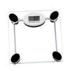HOUDERCO Touch Sensor Body Weight Scale Transparent Tempered Glass Bathroom Scale with High Precision Sensors and LED Display for Home Use and Family Weighing view 1