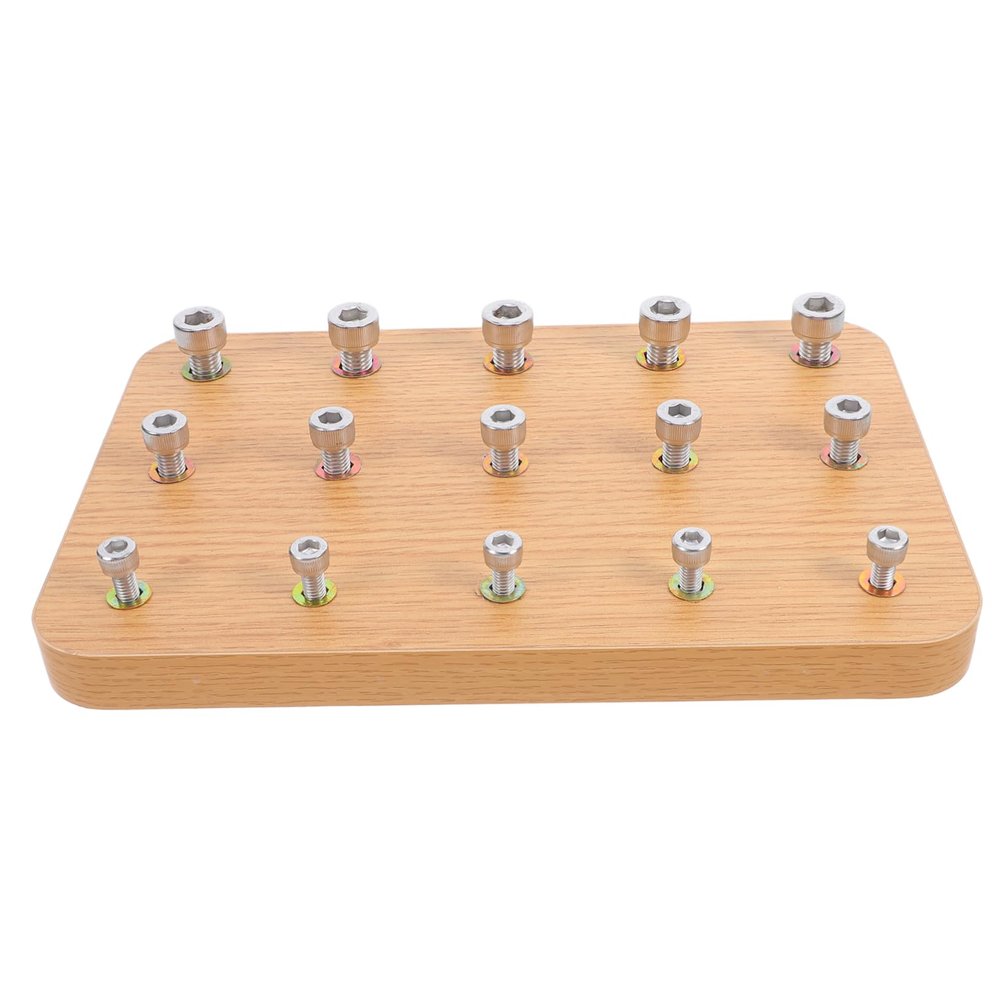 Hand Rehabilitation Peg Board Wooden Exercise for Coordination Training