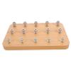 Hand Rehabilitation Peg Board Wooden Exercise for Coordination Training view 1