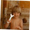 MUCKLILY 3pcs U-Shaped Boy Girl's Manual Toothbrush for Boys and Girls Years Old Pack for Girl Oral Clean Tool view 4