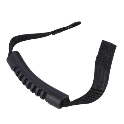 COMPUKAS Car Headrest Grab Handle 2pcs Set with Adjustable Auto Hand Hook for Elderly and Disabled Assistance Rear Seat Support Handle Black