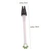 Ipetboom 3pcs Small Cleaning Brush Set Wire Bristles, Heavy-duty Scrub Brush for Gas Stove and Kitchen Sink, Household Pot and Dish Cleaning Tool, White view 2