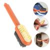 LOLIPPYY Brush Cleaning Bathroom Household Use for and Clothes Versatile Orange with Soft Silicone Abs Material, Comfortable Grip Shoe Shoes view 3