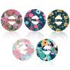 25pcs Sensor Patches, 5 Flower Patterns Adhesive Covers Breathable & Waterproof 3/4 Round Sensor Stickers Compatible with Guardian view 1