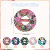 25pcs Sensor Patches, 5 Flower Patterns Adhesive Covers Breathable & Waterproof 3/4 Round Sensor Stickers Compatible with Guardian view 2