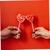 HOMOBABE Lollipop Multi-Functional Sticks for White and Candy Making Paper 100pcs Baking Cotton Candy, 7.87 Inch Without Burr New Year Supplies DIY Party view 2