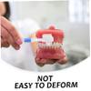 BESTYASH Double-Sided Denture Cleaning Toothbrush 3pcs False Teeth Brush for Adult Oral Care and Retainer Cleaning view 3