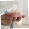 BESTYASH Double-Sided Denture Cleaning Toothbrush 3pcs False Teeth Brush for Adult Oral Care and Retainer Cleaning view 4
