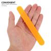 DECOMELODY Plastic Tongue Depressors Sturdy Orange Tongue Paddle with Ergonomic Handle 20pcs for Comfortable Grip and Multi-purpose Use for Oral Training and Examination view 4